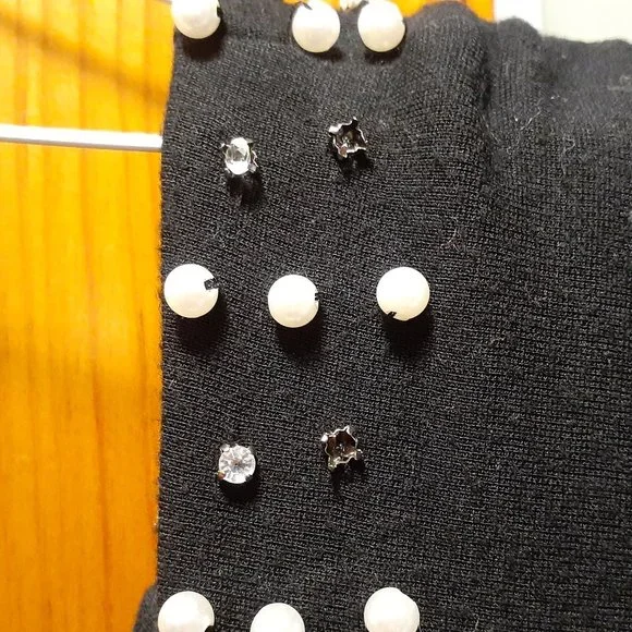 SUPER RARE TRASHY DIVA LORELEI RHINESTONE DRESS USED 10 1940S PINUP VINTAGE GLAM - Picture 4 of 13